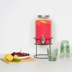 Dryckesdispenser, 43x19,5x24 cm, Transparent