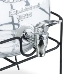 Dryckesdispenser-set, 37x33x24 cm, Klar