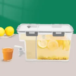 Dryckesryggsäck - Dryckesdispenser - 3 l kapacitet - Läckagesäker - Kompakt och portabel - För utomhusevenemang och resor - Orange