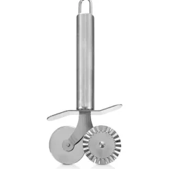 Dubbelt ståldeg- och pastahjul 4 cm