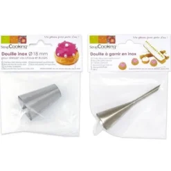 Spritspåsar-Duo av spritspåsar - att fylla & Choux 18 mm