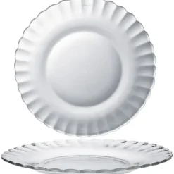 Duralex PICARDIE desserttallrik, transparent, dia. 205 mm - set om 6 st.