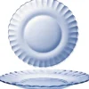 Duralex PICARDIE MARINE desserttallrik, blå, diameter 205 mm - set om 6 st.