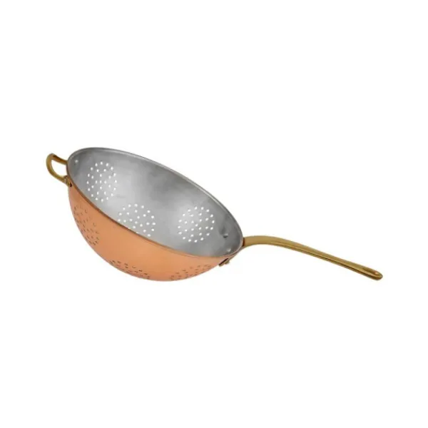 Durkslag & Silar-Durkslag - med handtag i mässing, Diameter-83:17 cm