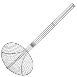 Durkslag, sil för fritering i olja, rostfritt stål. 180 mm - Hendi 640500