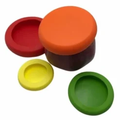 EBUY® Set med 4 matsilikonlock