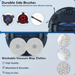 Ecovacs Deebot N30 Pro Omni Dammsugartillbehörssats