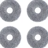 Rengöringsutrustning-ECOVACS Runda Golvrengöringspads för N30 PRO - 4-pack