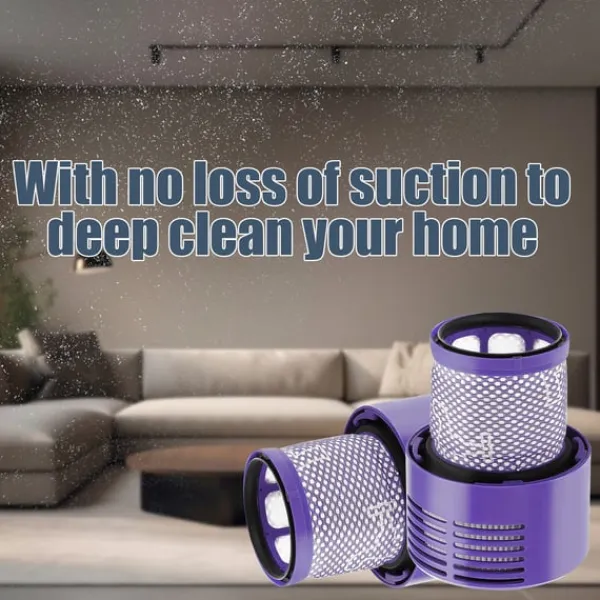 Efterfilter för Dyson V10/SV12 dammsugare 2-pack