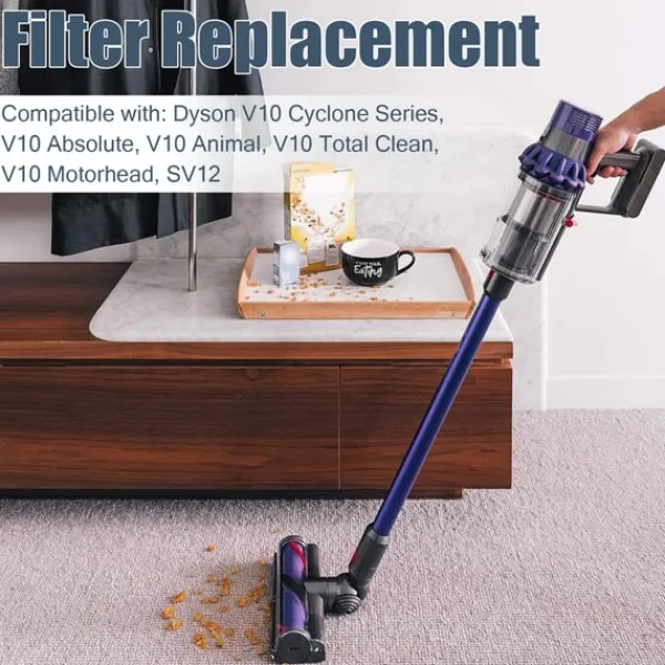 Efterfilter för Dyson V10/SV12 dammsugare 2-pack
