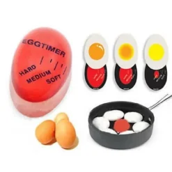 Äggklockor-Egg Timer Perfekt färgbyte Kokta ägg Cooking Helper