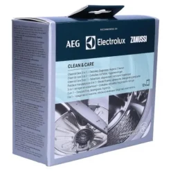 Rengöringsmedel-Electrolux Clean & Care Box / 9029791267 Anti-kalk rengöringsmedel för tvätt- och diskmaskiner (Tyskland Import)