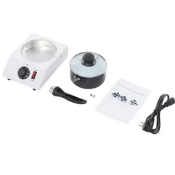 Elektrisk chokladsmältare - tempereringsmaskin - 40 W - 1 skål - 30–85 °C justerbar - 220–230 V, 50–60 Hz - svart