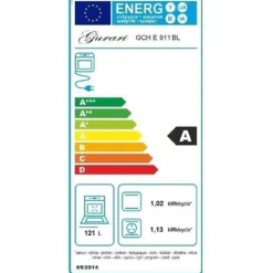 Spisar-Elektrisk gashäll - Gurari - GCH E 911 BL - 90 cm - 5 brännare - XXL ugn 121 L