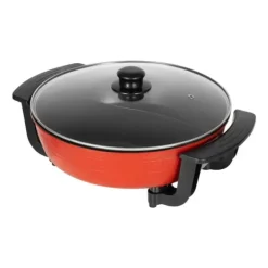 Elektrisk hotpot 6 L, gryta/stekpanna med 2 fack, 1360 W 220 V, non-stick, temperaturjusterbar, flerfärgad