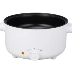 Elektrisk kokkärl Mini multifunktionell spis 3 växlar eldkraft Anti Stick Stekpanna