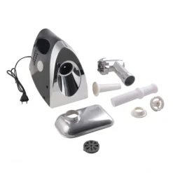 Elektrisk Köttkvarn, 2800W Effekt, Korvstoppare, Rostfritt Stål Konstruktion