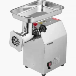 Matkvarnar-Elektrisk köttkvarn, 43x24,8x44 cm, rostfritt stål, kraftig