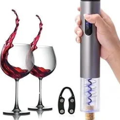 Elektrisk Öppnare - Professionell - INOX - Automatisk - Avtagbar Kapsylåtare - 80 Flaskor