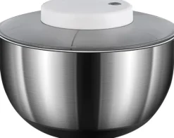 Elektrisk salladstork, frukt- och grönsakstork, 4,5L stor automatisk salladsgrönsakstork, USB-laddningsbar salladstork, sallad, frukt- och grönsaksto | CDON