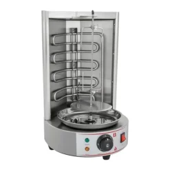 Elektrisk Shawarma/Döner Grill - Vertikal Rotisseri - Automatisk Rotation - Droppbricka - 2,5 kW - 220 V EU-kontakt - 29,5×38×48 cm