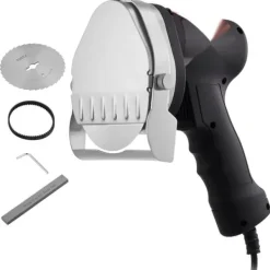 Elektrisk shawarmakniv, turkisk döner kebab köttskärare med 2 blad, perfekt för snabb och enkel matlagning!