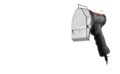 Elektrisk Shawarmakniv, 80W Effekt, Justerbar Tjocklek, Sågad Blad Inkluderat,Klinga med sågtandad egg