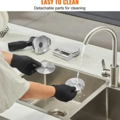 Köttskivare-Elektrisk shawarmakniv, 21x13x20 cm, rostfritt stål