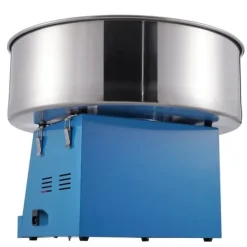 Elektrisk sockervaddsmaskin 1000 W, kommersiell godismaskin med rostfri skål och sockerskopa, perfekt för fester och evenemang