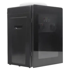 Elektrisk vattenautomat & vattenkylare - Bordsmodell - Varm & kall - 550 W snabb uppvärmning - 75 W kylning - För hem, kontor, husbil - Svart
