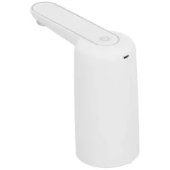 Elektrisk Vattendispenser med Ftunn USB-laddning Automatisk Dricksfontän Vattenpump Vit