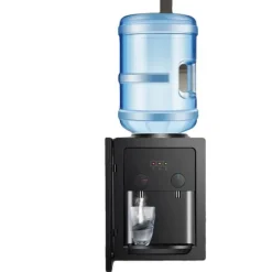 Vattenkylare-Elektrisk Vattendispenser, Snabb Uppvärmning, Kompatibel med Olika Hinkstorlekar, Kompakt Storlek