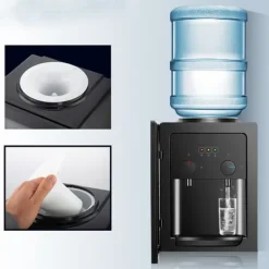 Vattenkylare-Elektrisk Vattendispenser, Snabb Uppvärmning och Nedkylning, Kompakt Design, Användarvänlig Drift