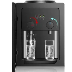 Vattenkylare-Elektrisk Vattendispenser, Snabb Uppvärmning och Nedkylning, Kompakt Design, Användarvänlig Drift