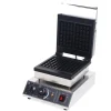 Våffeljärn-Elektrisk Våffeljärn, 2000W Effekt, Justerbar Temperatur och Timer,2