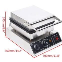 Våffeljärn-Elektrisk Våffeljärn, 1500W Effekt, Non-Stick Beläggning,2