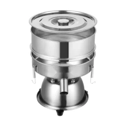 Durkslag & Silar-Elektrisk vibrerande siktmaskin, 40+60 Mesh, Automatisk sifter, shaker, hög effektivitet, justerbar hastighet