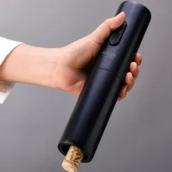 Korkskruvar-Elektrisk vinöppnare med automatisk funktion och folieskärare