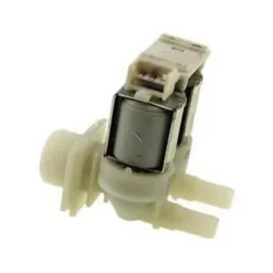 Tvättmaskiner-Elektromagnetisk ventil - SOS Tillbehör - 00428210 - Vit - Kompatibel med tvättmaskin - Flermärken