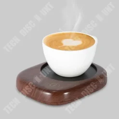 Dryckvärmare-El-elektrisk kaffevärmare - TD® - 3 hastigheter - Termostat - 20W - Elegant trädesign