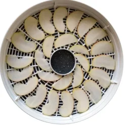 Torkugnar-El-elektrisk torkare, 5 uttöjbara plattor på 28 cm MPM MSG-01 250W Vit 07119