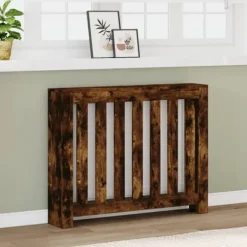 vidaXL Elementskydd rökfärgad ek 104x20x82 cm konstruerat trä