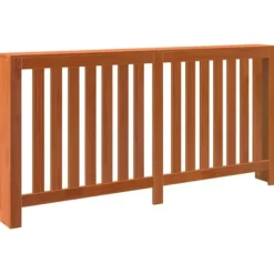 vidaXL Elementskydd vaxbrun 169x19x84 cm massiv furu