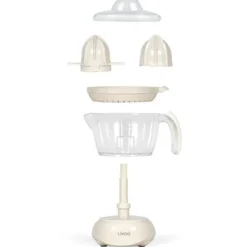 Eläktrisk citruspress - LIVOO - DOD131C - 25 W - 1 stor kon och 1 liten kon - 700 ml - Benvit