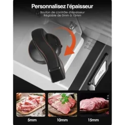 Elverktyg - YASHE - SL-518 - 250W - Blad 19 cm - Justerbar tjocklek 0 till 15 mm