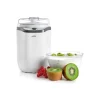 Yogurtmaskiner-Elvisks yoghurtmaskin - LACOR - 20 W - Kapacitet 1,8 l och 1,6 l - 2 burkar - Vit