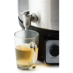 Matuppvärmare-Elvärmare - DOMO - DO42326PC - 2000 W - Rostfritt stål - Timer