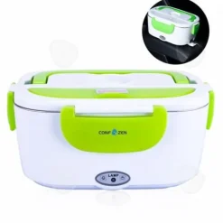 Matuppvärmare-Elvärme - CONFO® - Matlåda - Rostfritt stål - 1,1-1,2 liter - Dubbel användning