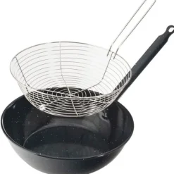 Fritöser-Emaljerad fritös panna Ø 28 cm Vaello