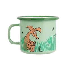 Kaffe- & Teserviser-Emaljmugg Mumin dag i trädgården Pojkar 2.5 dl